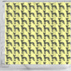 Chinese Crested Dog Pattern Print Shower Curtains-Free Shipping