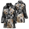 Cute Labrador Retriever Print Women's Bath Robe-Free Shipping