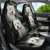 Cute West Highland White Terrier Print Car Seat Covers- Free Shipping
