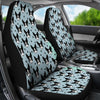 Boston Terrier Dog Pattern Print Car Seat Covers-Free Shipping