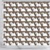 Sealyham Terrier Dog Pattern Print Shower Curtains-Free Shipping