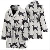 Gordon Setter Dog Pattern Print Women's Bath Robe-Free Shipping