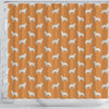 Australian Cattle Dog Pattern Print Shower Curtains-Free Shipping