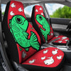 Cute Fish On Red Print Car Seat Covers-Free Shipping