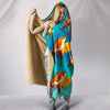 GoldFish Print Hooded Blanket