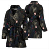 Newfoundland dog Patterns Print Women's Bath Robe-Free Shipping