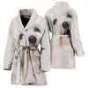 Amazing Coton de Tulear Dog Women's Bath Robe-Free Shipping