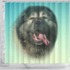 Caucasian Shepherd Dog Print Shower Curtain-Free Shipping