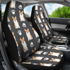 Pembroke Welsh Corgi With Paws Print Car Seat Covers-Free Shipping