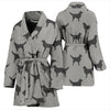 Nova Scotia Duck Tolling Retriever Dog Pattern Print Women's Bath Robe-Free Shipping