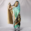 Accentor Bird Print Hooded Blanket