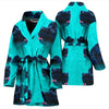 Newfoundland Dog Art Print Women's Bath Robe-Free Shipping