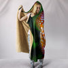Discus Fish Print Hooded Blanket