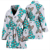 Fish Patterns Print Women's Bath Robe-Free Shipping