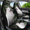 American Eskimo Print Car Seat Covers- Free Shipping