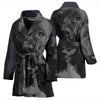 Amazing Pit Bull Dog Print Women's Bath Robe-Free Shipping