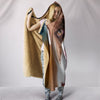 Bulldog Print Hooded Blanket