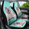 Bulldog Print Car Seat Covers- Free Shipping