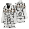 English Springer Spaniel Dog Print Women's Bath Robe-Free Shipping