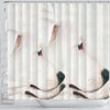 Dogo Argentino Dog Print Shower Curtain-Free Shipping
