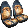 Cute Pekingese Dog Print Car Seat Covers-Free Shipping