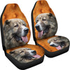 Caucasian Shepherd Dog Print Car Seat Covers-Free Shipping