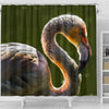 Beautiful Swan Bird Print Shower Curtains-Free Shipping