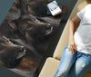 Belgian Tervuren Dog Print Rectangular Coffee Table