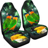 Caique Parrot Print Car Seat Covers- Free Shipping