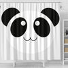 Cute Panda Bear Art Print Shower Curtains-Free Shipping