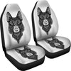 German Shepherd Art Print Car Seat Covers- Free Shipping