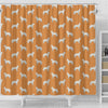 Australian Cattle Dog Pattern Print Shower Curtains-Free Shipping