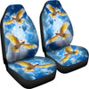Salmon-Crested Cockatoo Print Car Seat Covers- Free Shipping