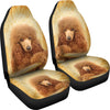 Poodle Dog Print Car Seat Covers-Free Shipping