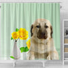 Anatolian Shepherd Dog Print Shower Curtain-Free Shipping