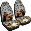 Amazing Rough Collie Dog Print Car Seat Covers-Free Shipping