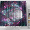 Space Warmhole Print Shower Curtains-Free Shipping