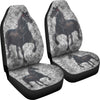 Percheron Horse Print Car Seat Covers- Free Shipping