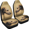 Irish Wolfhound Print Car Seat Covers- Free Shipping