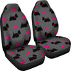 Scottish Terrier Print Car Seat Covers-Free Shipping