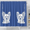 Yorkshire Terrier (Yorkie) Print Shower Curtain-Free Shipping