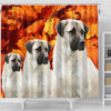 Cute Anatolian Shepherd Print Shower Curtains-Free Shipping
