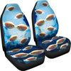 Kissing Gourami Fish (Kissing Fish) Print Car Seat Covers-Free Shipping