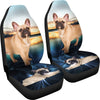 French Bulldog Print Car Seat Covers- Free Shipping