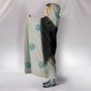 Papillon dog Print Hooded Blanket
