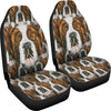 Saint Bernard Dog Patterns Print Car Seat Covers-Free Shipping