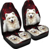 Samoyed Dog Print Car Seat Covers-Free Shipping
