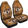Pomeranian Dog Print Car Seat Covers-Free Shipping