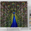 Lovely Peacock Bird Print Shower Curtains-Free Shipping