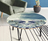 Amazing Bengal Cat Print Circular Coffee Table
